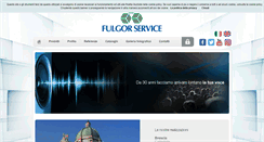 Desktop Screenshot of fulgorservice.it